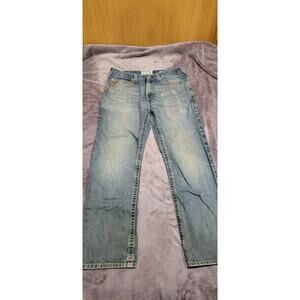 Ariat M2 Mens Relaxed Boot Cut Jeans Medium Wash Blue Denim 32x30 Western Pants